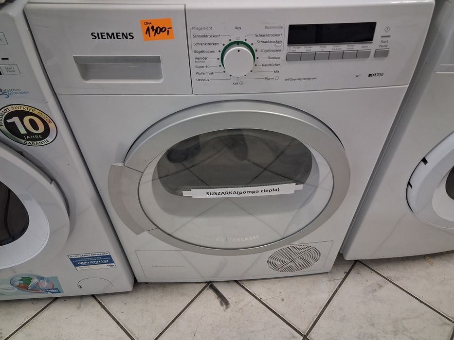 Suszarka Siemens pompa ciepła! Gwarancja i transport Gratis ‼️