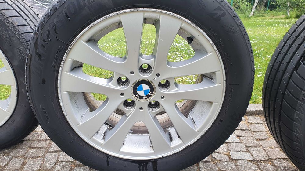 Koła letnie BMW E46 E90 E36 styling 156 16" Bridgestone 205/55 R16 21r