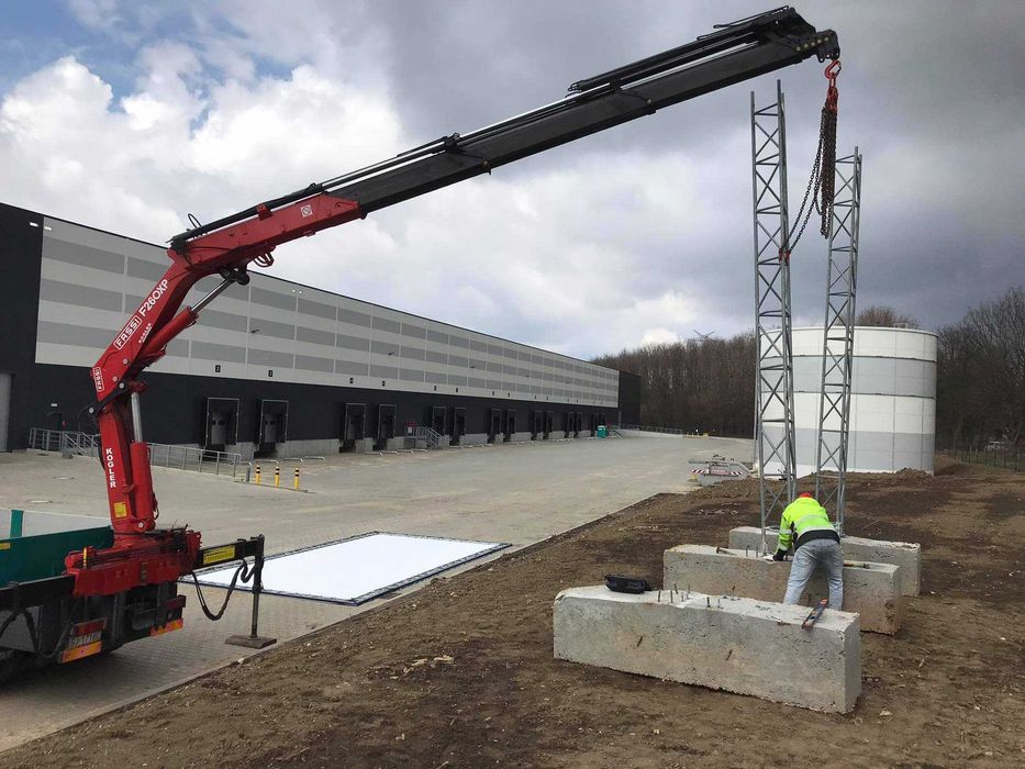 Wynajem HDS, wynajem dźwigu HDS do 22 metrów, 7,2 tony udźwigu