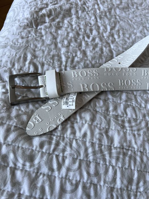 Pasek Hugo Boss 90 cm skórzany