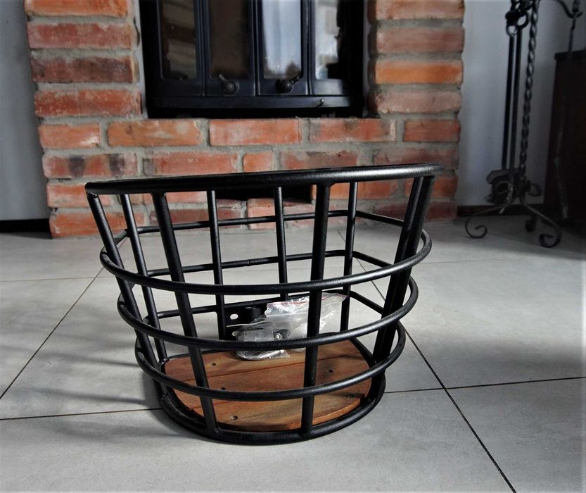 Koszyk na rower ALU czarny + mocowanie