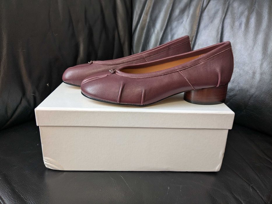 Балетки Maison Margiela Tabi Pump 37,38,39 Бордові