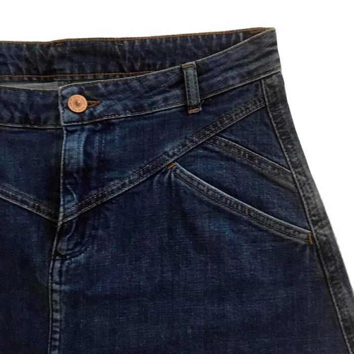 Minissaia em denim, como nova (usada apenas 1 vez)