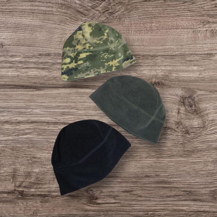 Шапка чоловіча флісова р 56,58