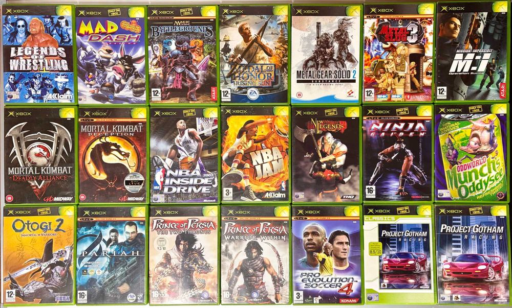 JOGOS XBOX ORIGINAL / Clássica || Portes Grátis || Preços na Descrição || Ler Descrição↓