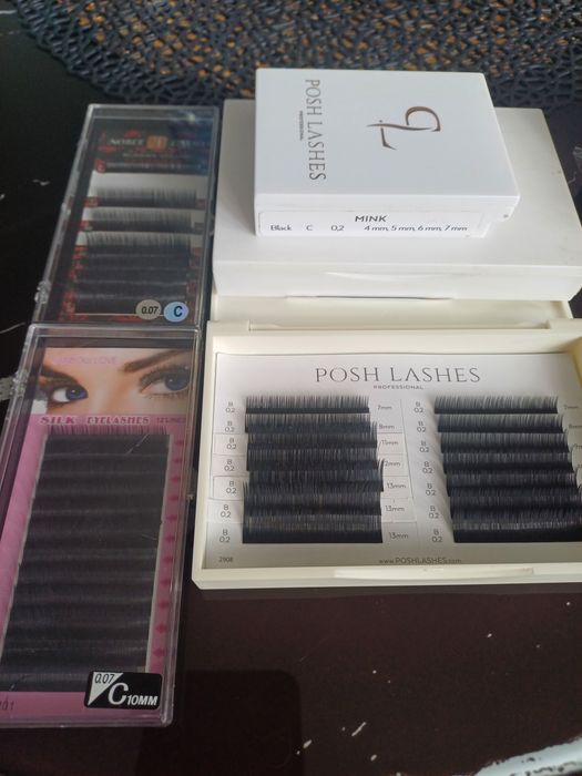Nowe rzęsy Alevi C 0.07 C 0.05 posh lashes