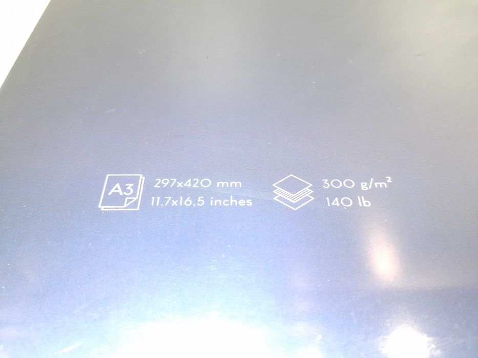 Y299 Blok Do Akwareli Solo Varia A3 300g 100% Bawełna 20 Arkuszy Nowy