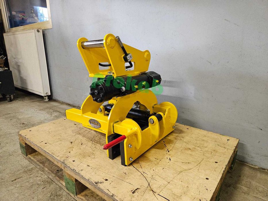 Chwytak hydrauliczny do słupów osprzęt minikoparki