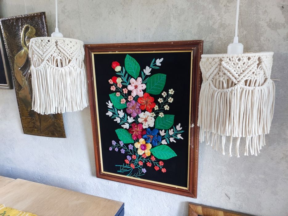 Люстра - макраме