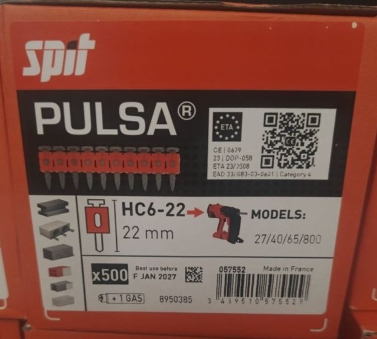 Gwoździe Spit Pulsa