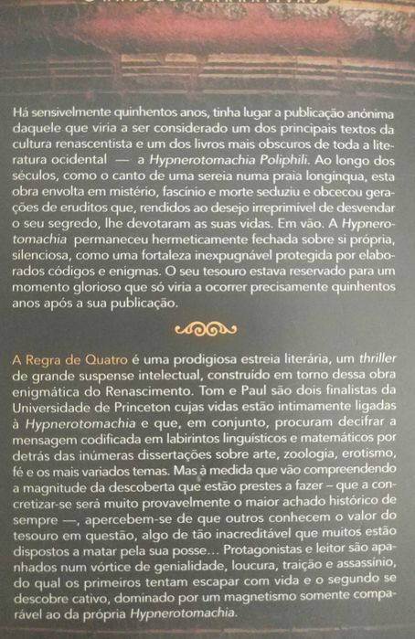 A Regra dos Quatro - Ian Caldwell