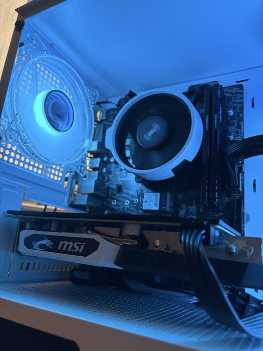 RTX 2060 lub GTX 1660 Ti | BIAŁY | Komputer Gamingowy | Ryzen 5