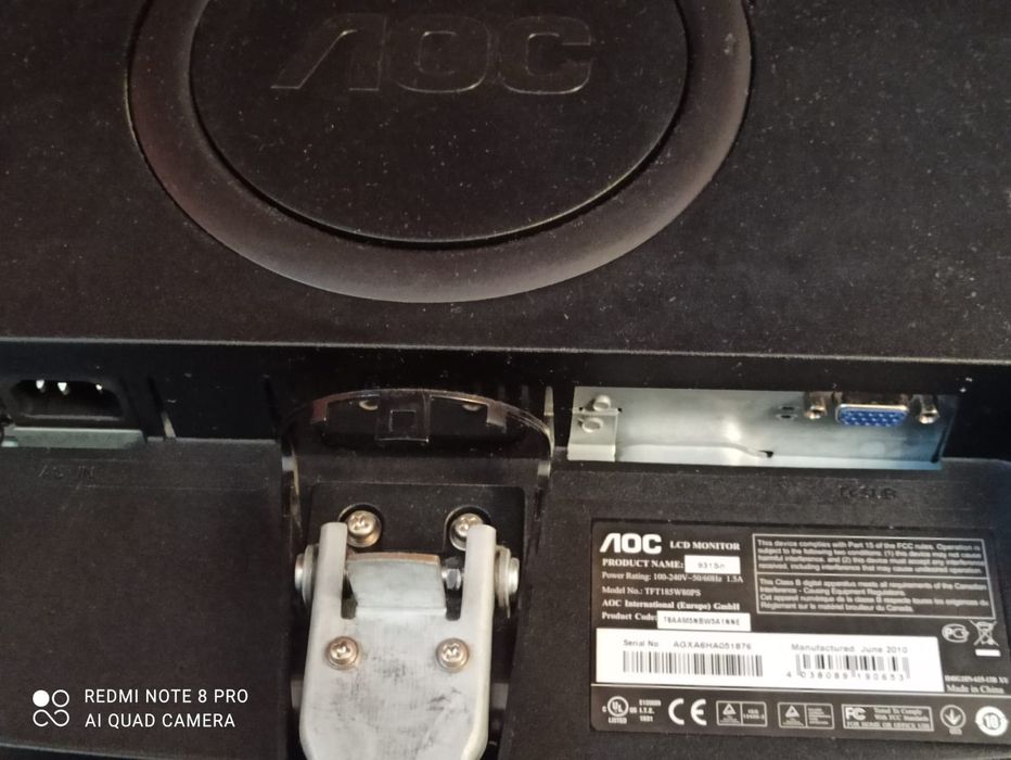 Продам монитор Аoc