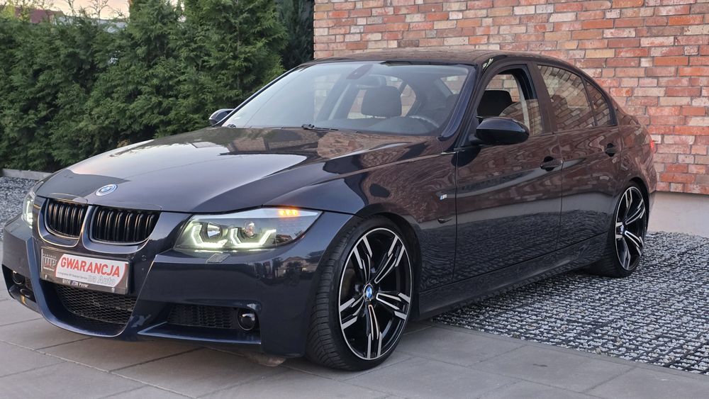 BMW 320i E90  2006r ,alu 19cali,duża navi zderzak lusterka lampy m pakietowe klimatronik,full opcja.,