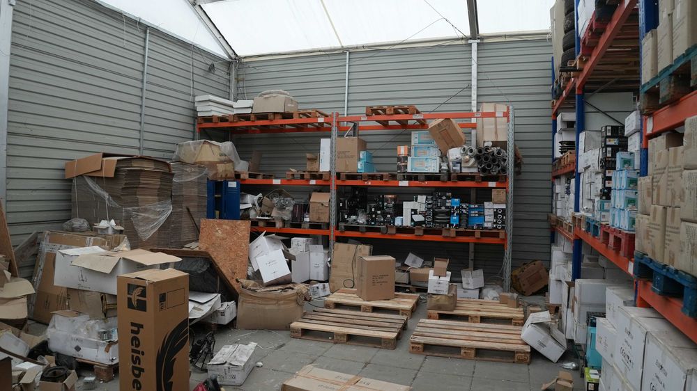 Regał magazynowy 3 m wysoki