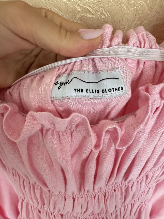 Сукня українського бренду cher17 the ellis clothers 100% льон, xs-s-m