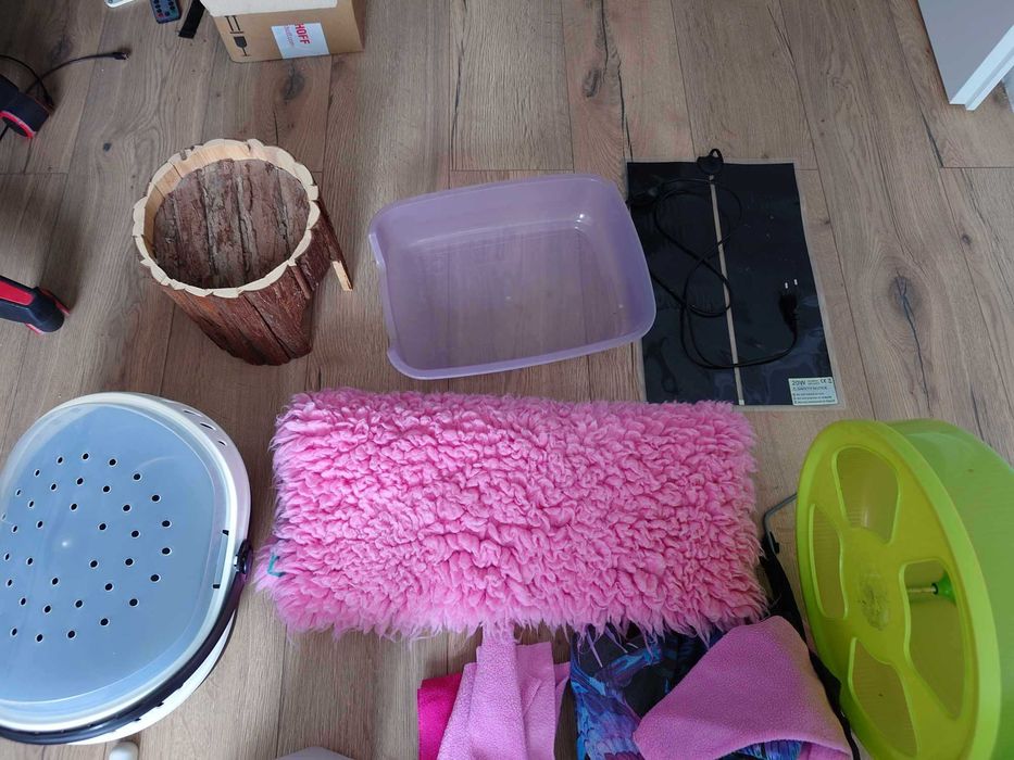 Wybieg dla jeża pigmejskiego/świnek morskich