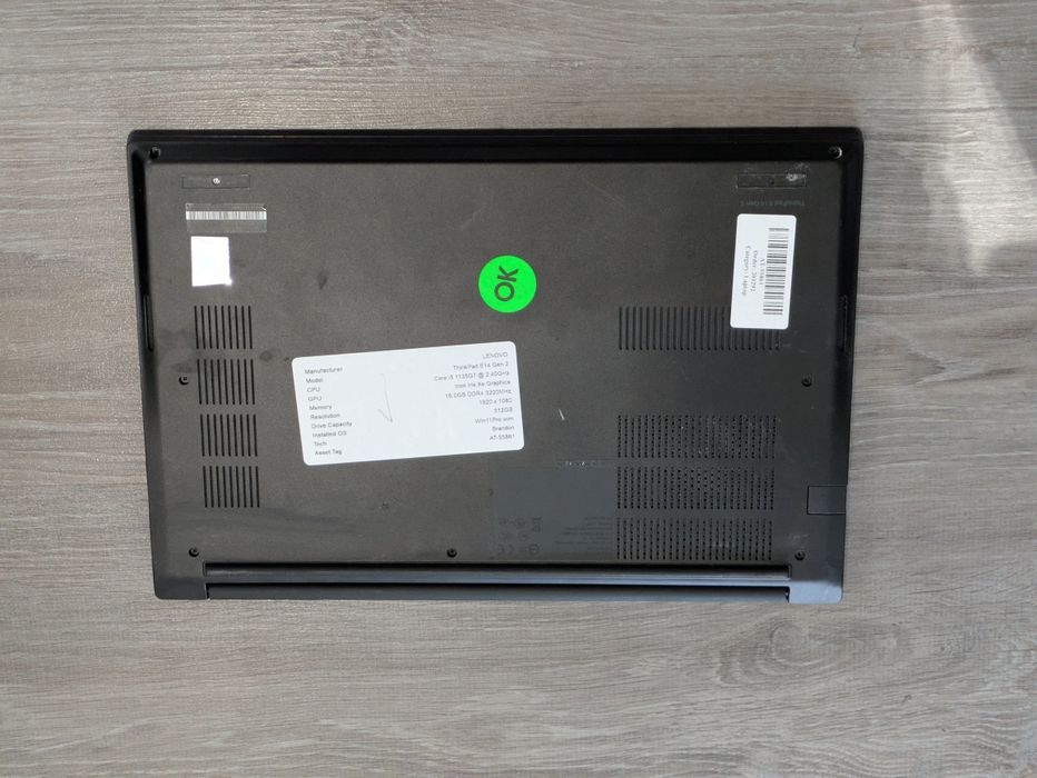 Ноутбук Lenovo e14 gen 2 i5 1135g7 iris xe graphics 2gb 16/512 ssd 14 Full hd ips