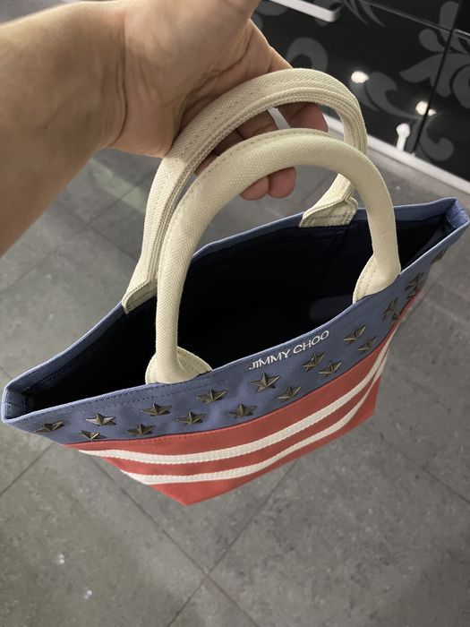 Jimmy Choo shopper сумка — zdjęcie 3