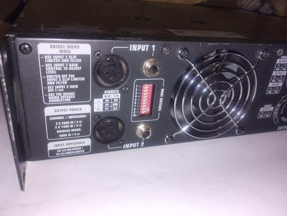 Профессиональный Усилитель Мощности Behringer EP4000
