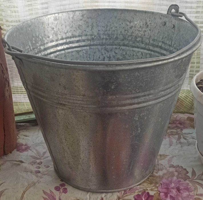 Ведра оцинкованные СССР 10л и 15л Новые,б/у