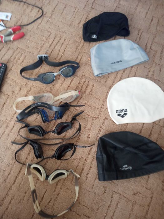 Okulary do pływania czepki arena Speedo