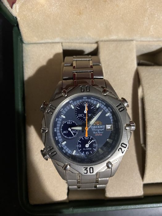 Relógio Orient Titanium Novo, Nunca Usado, ACEITO TROCAS