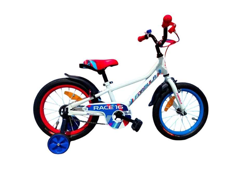 NOWY Rowerek Dziecięcy FORMULA RACE Rozmiar kół 16 cali Błotniki Kółka