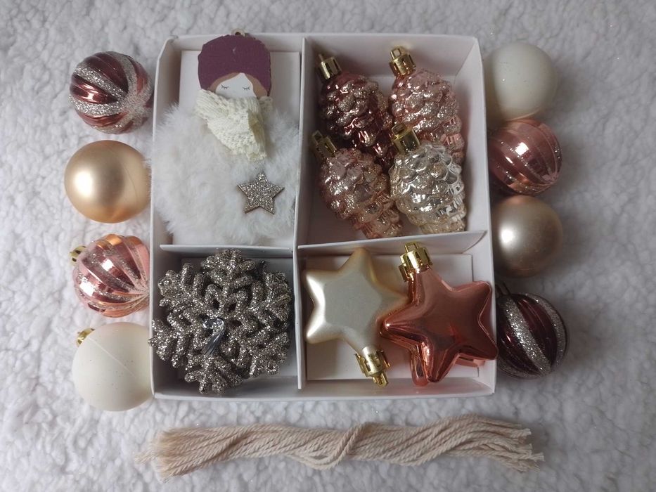 bombki, ozdoby świąteczne, 26 szt., nowe