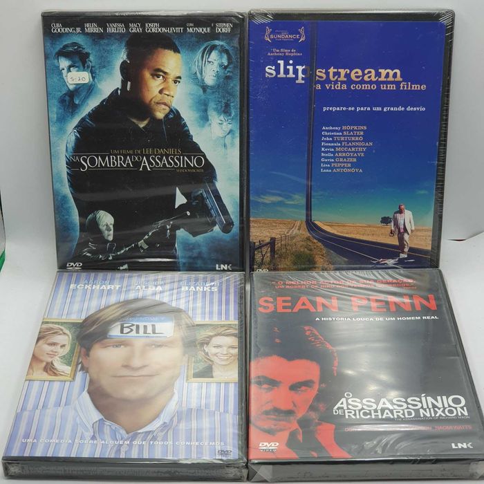 Lote 2/1 - Pack de 18 Filmes Novos e Selados em DVD - Ref. VI