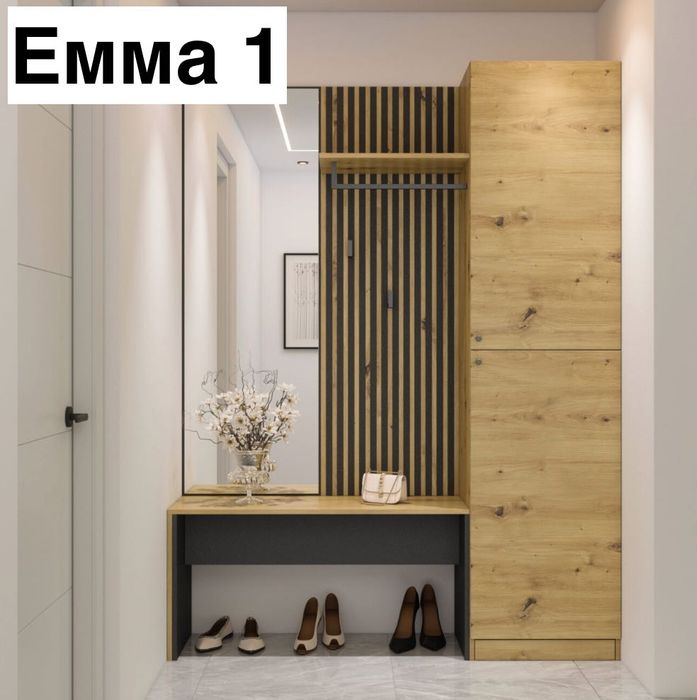 Нові передпокої,сучасні прихожі,коридор,тумба для взуття,шафи,шкафи