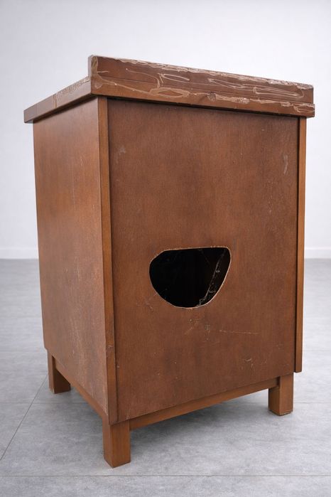 Móvel Lavatório em Madeira com Lavatório Cerâmico