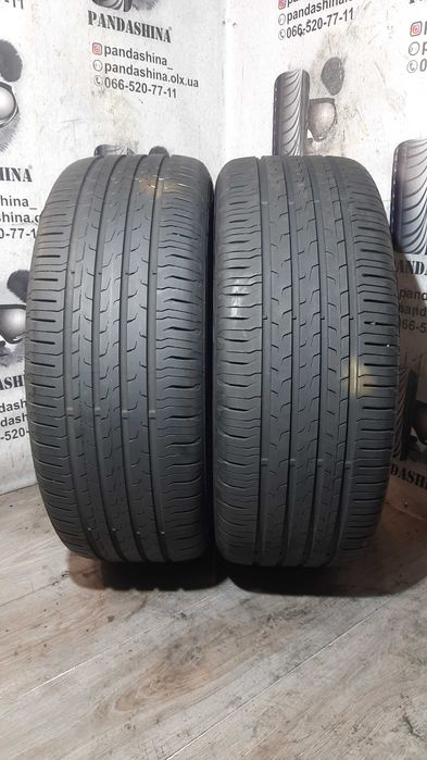 Шини 6,5мм 235/55 R18 CONTINENTAL EcoContact 6 б/у літо склад