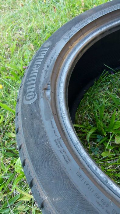 Opony Continental ContiWinter 215-50 R17 6mm zimowe z rantem 2szt.