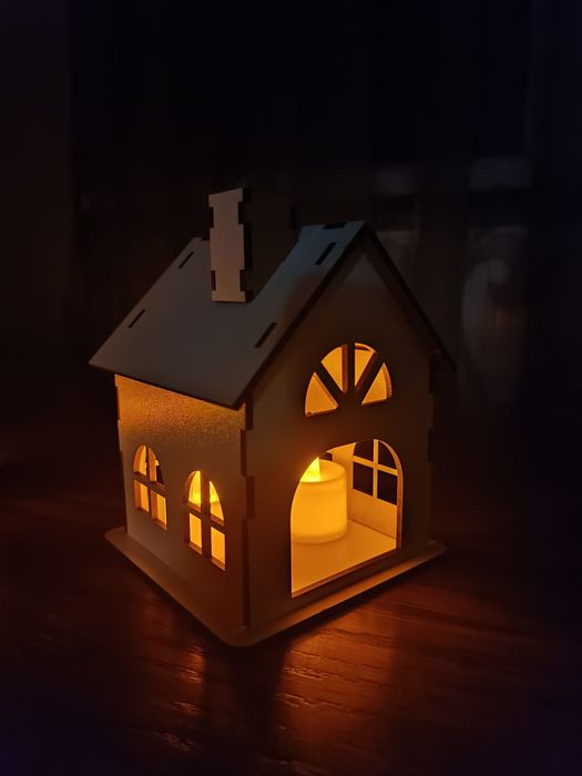 Набір будиночоків, заготовка новорічна