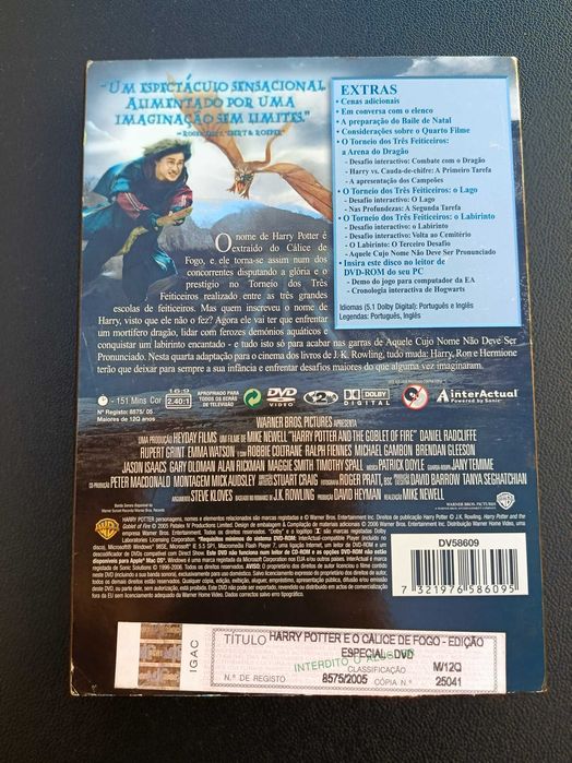 Harry Potter e o Cálice de Fogo (DVD Edição Especial)