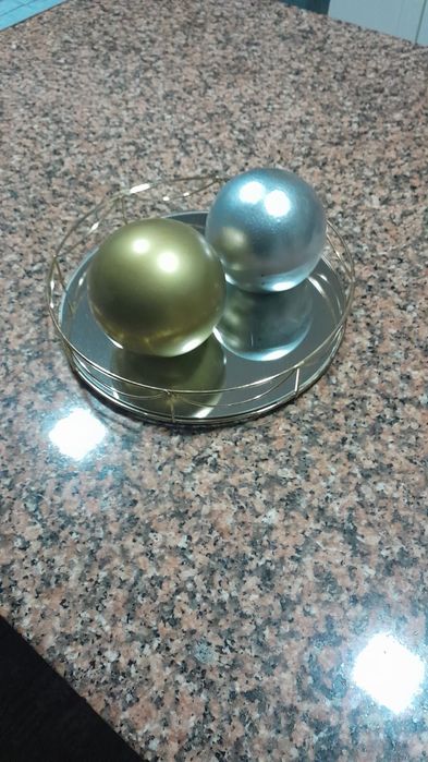 Conjunto de bolas de decoração