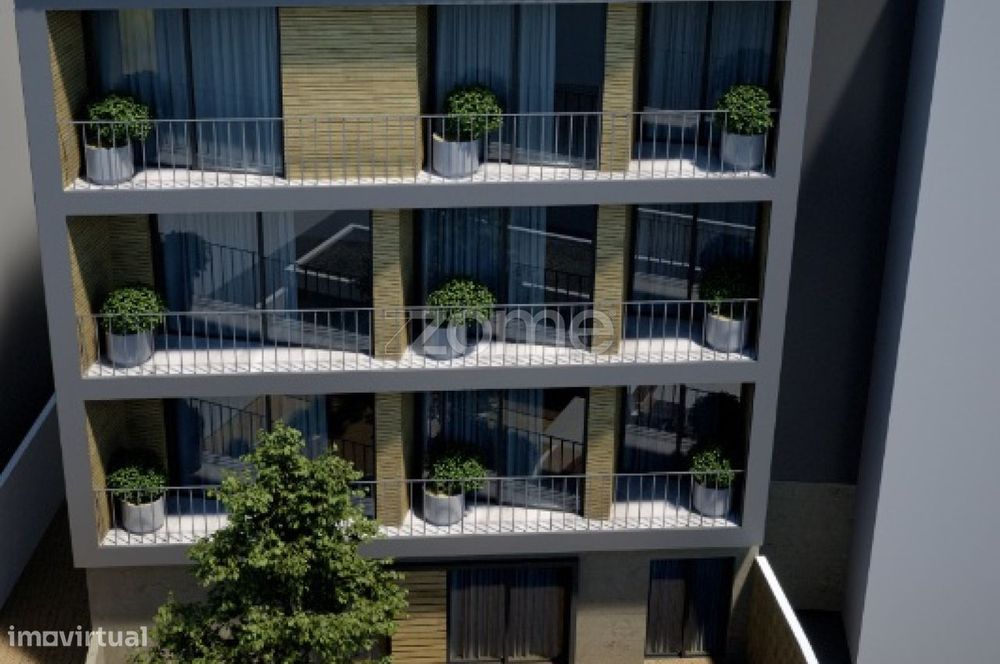 T1 novo com lugar de garagem no centro de Aveiro