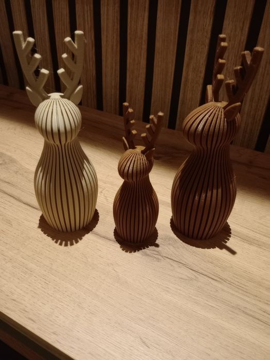 Figurki renifera