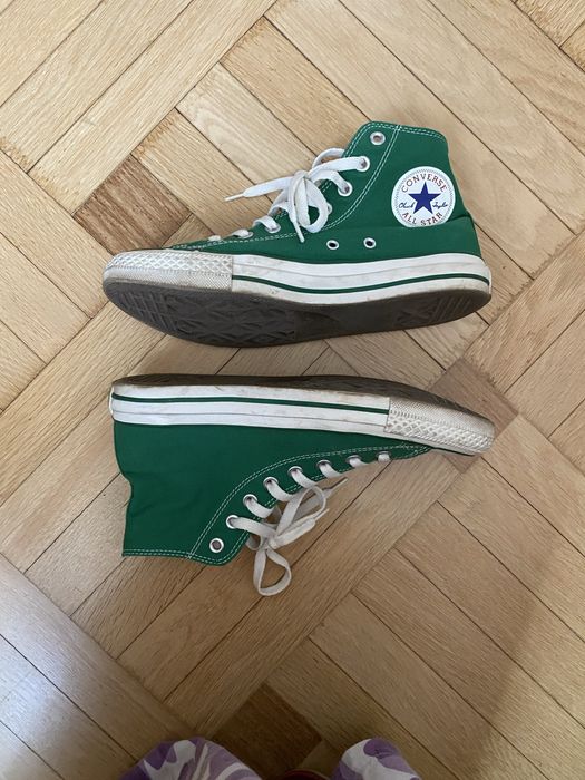 Кеди Converse зелені, розмір 40