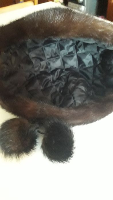 Норковая шапка, новая.