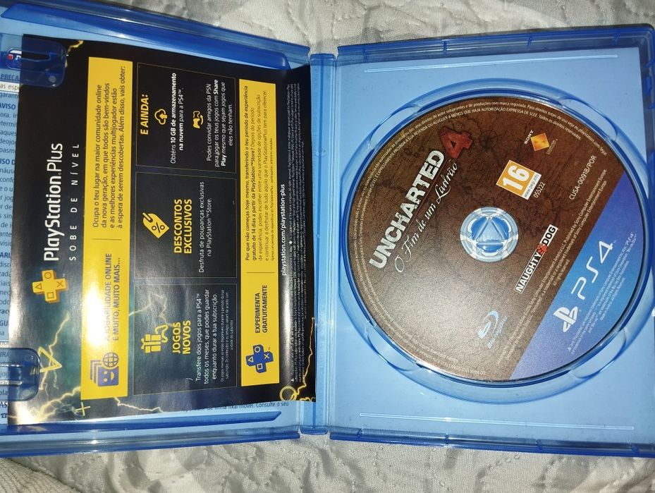 Uncharted 4 Ps4 impecável