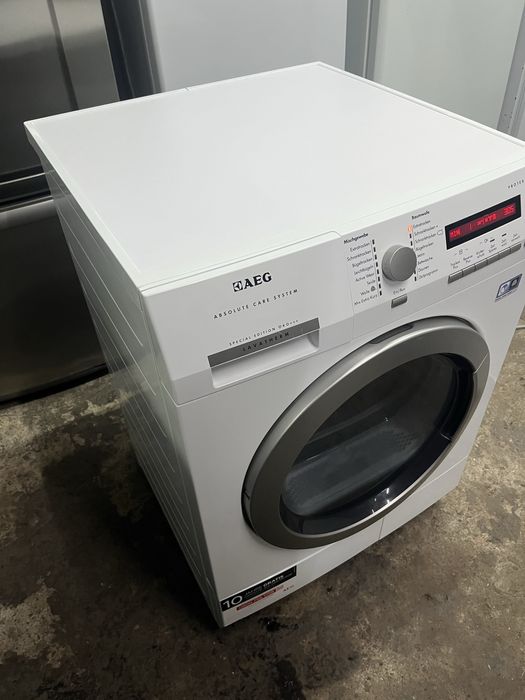 Suszarka AEG 8kg z pompą ciepła |12msc |BD stan |Dowóz