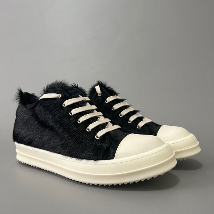 Нові Кеди Rick Owens Ramones Low Pony Hair/38-44/Преміум якість!