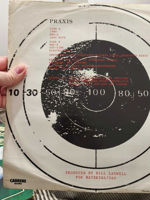 Praxis – 1984 vinil edição UK
