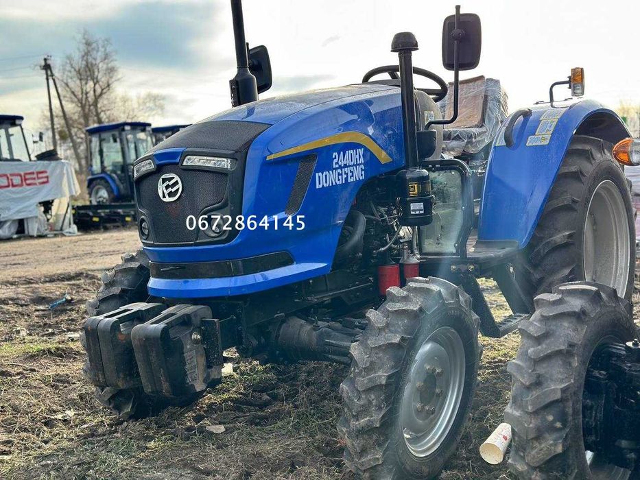 Трактор Dongfeng DF 244 DHX Шини: 6.5-16/11.2-24 Передній ведучий міст