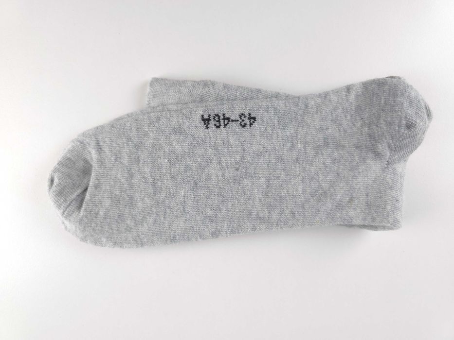 Szare męskie skarpetki skarpety 43 46 *5