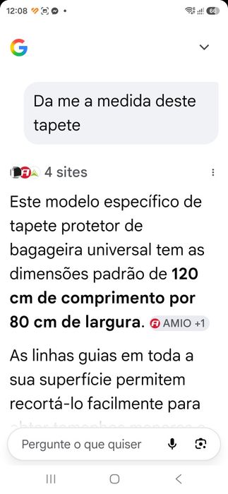 Tapete de borracha auto