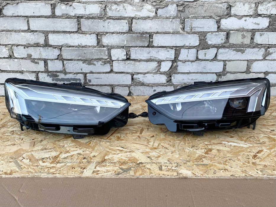 Фари Audi A5 F5 8W, S5 F5 8W LED Рестайл 2021+ З блоками Комплект