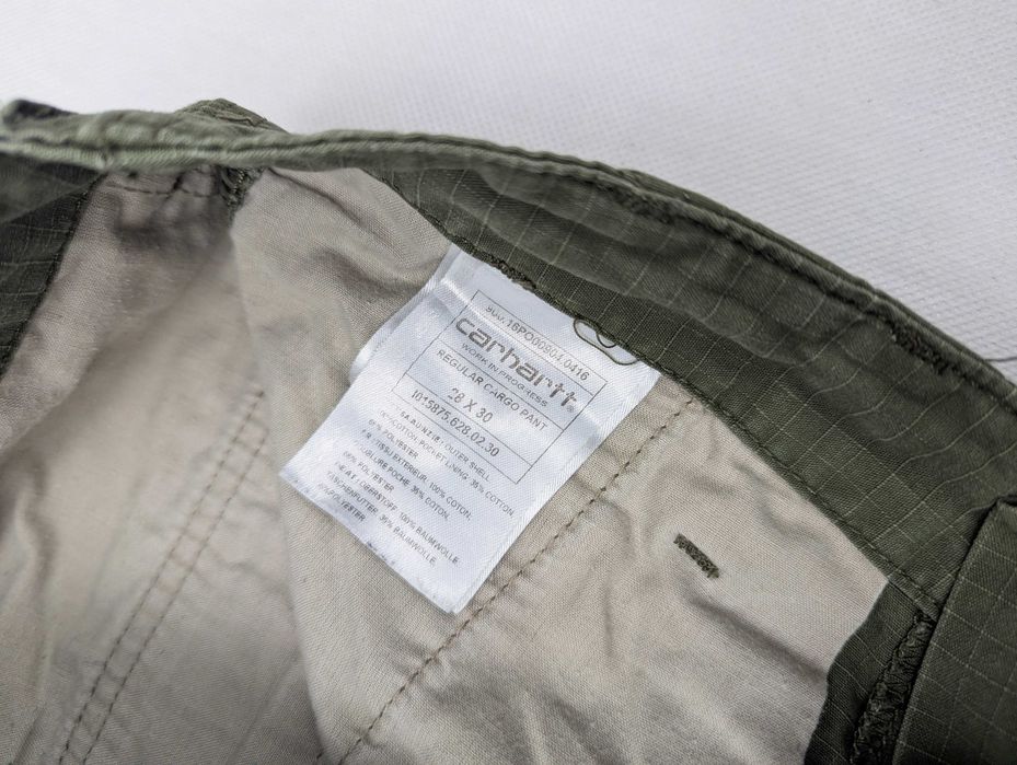 Carhartt zielone khaki regular cargo pant 28/30 XS